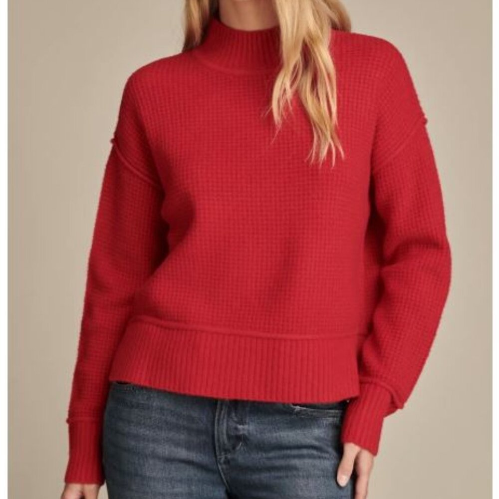 Lucky Brand -  Cloudsoft Mock Neck Sweater